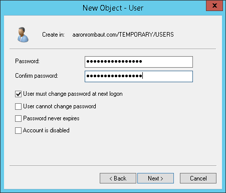 New Aduser Examples PowerShell New-ADUser – Bits and Bytes