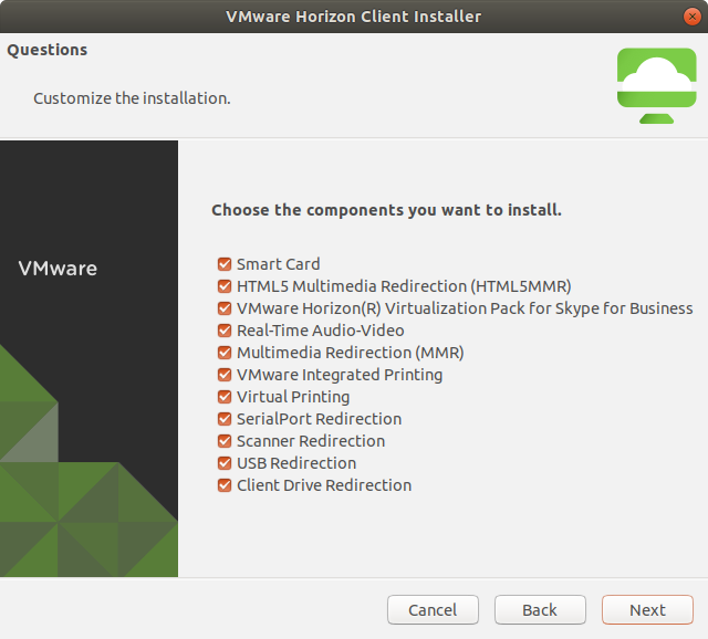 vmware horizon client arm linux