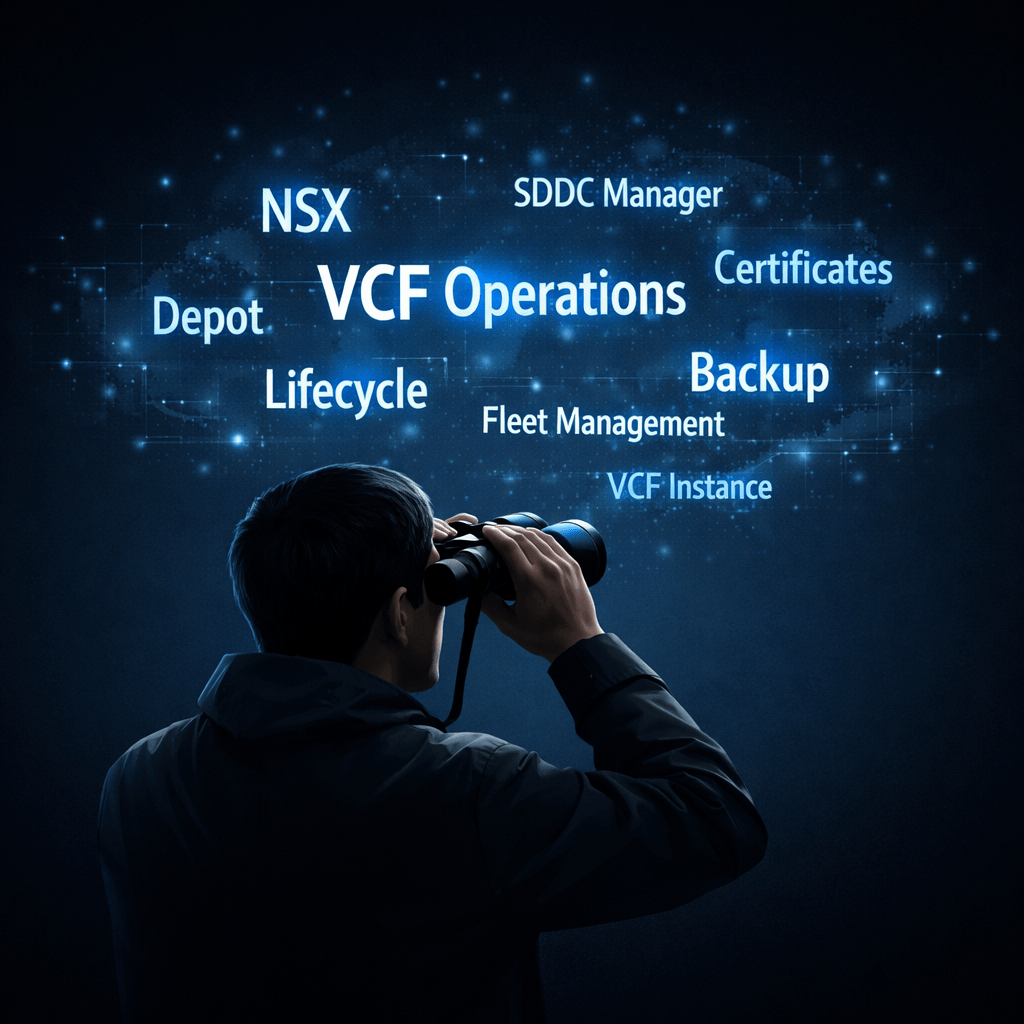 VMware Cloud Foundation 9.x Planning & Preparation to UI Mapping